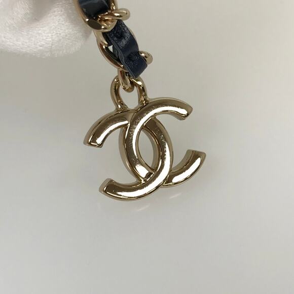 Authentic CHANEL CC Denim Mini Flap Quilted Bag Chain Purse - Picture 11 of 16